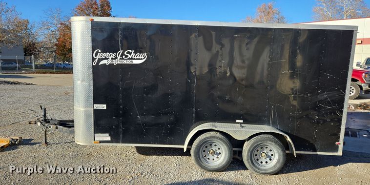 image for item EQ3739 2018 Arising enclosed cargo trailer