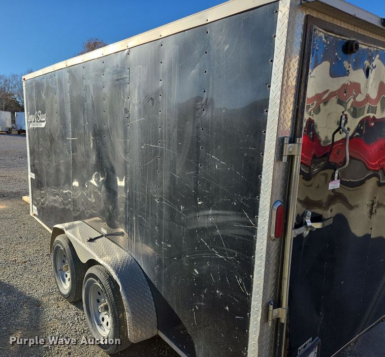 image for item EQ3739 2018 Arising enclosed cargo trailer