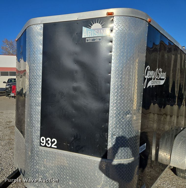 image for item EQ3739 2018 Arising enclosed cargo trailer