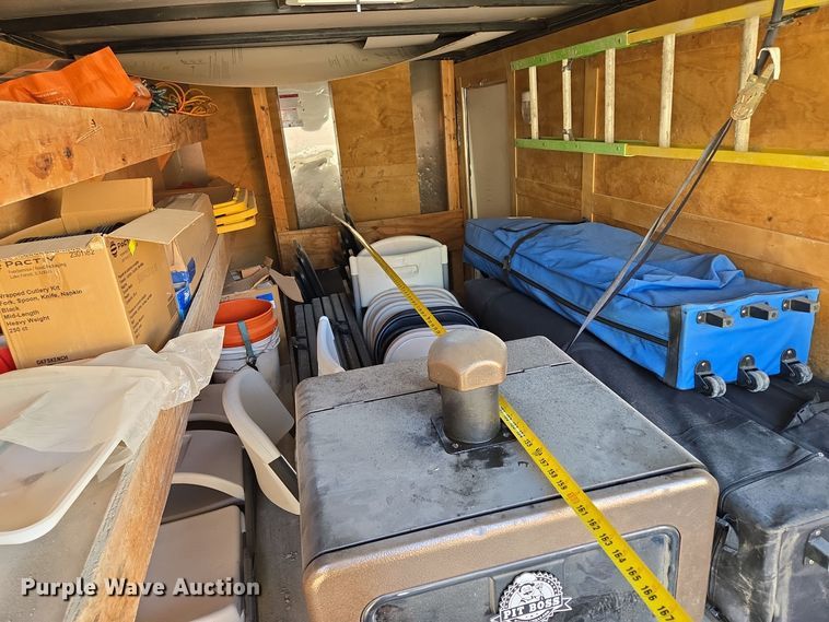 image for item EQ3739 2018 Arising enclosed cargo trailer