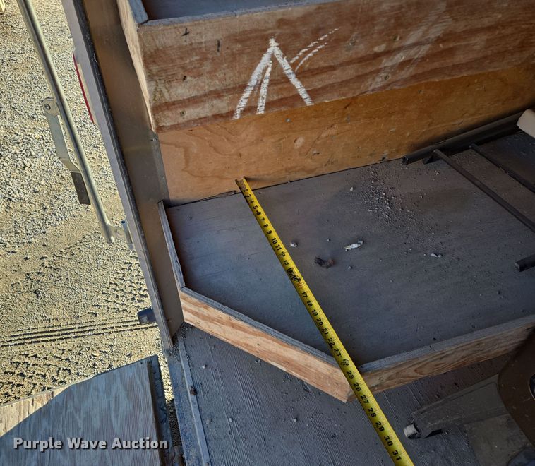 image for item EQ3739 2018 Arising enclosed cargo trailer