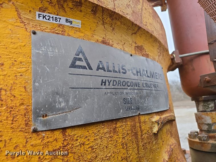 image for item EQ3853 Allis Chalmers  Hydrocone 500 crusher