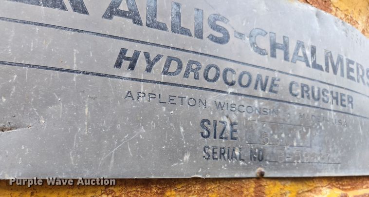 image for item EQ3853 Allis Chalmers  Hydrocone 500 crusher