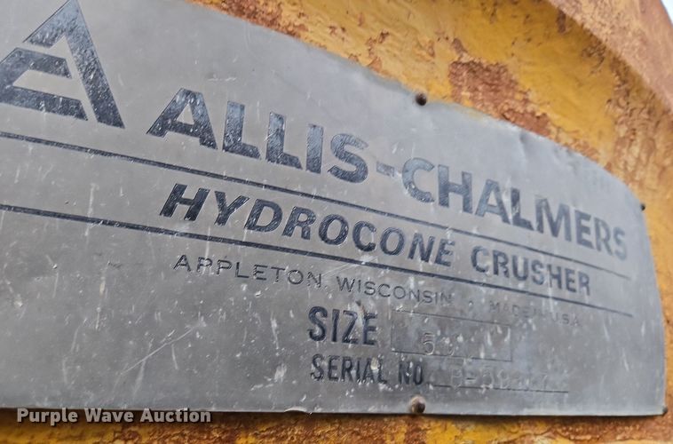 image for item EQ3853 Allis Chalmers  Hydrocone 500 crusher