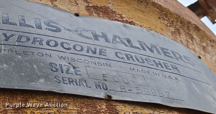 image for item EQ3853 Allis Chalmers  Hydrocone 500 crusher