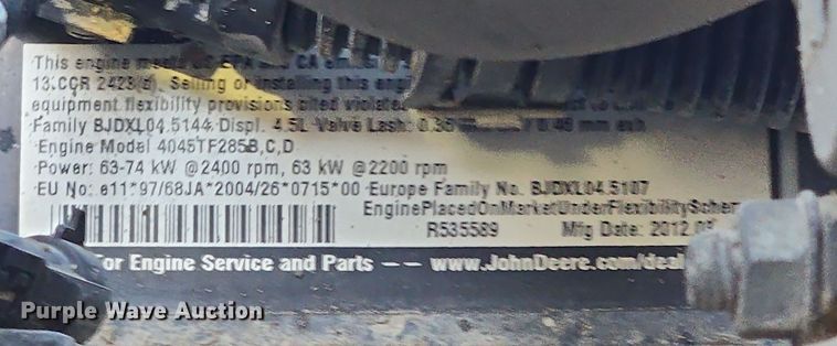 image for item EQ3854 2012 Elgin  Pelican  street sweeper 