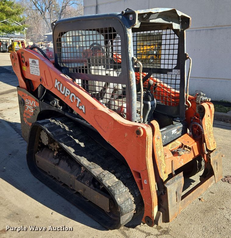 image for item EQ3857 Kubota  SVL 75-2 tracked skid steer loader