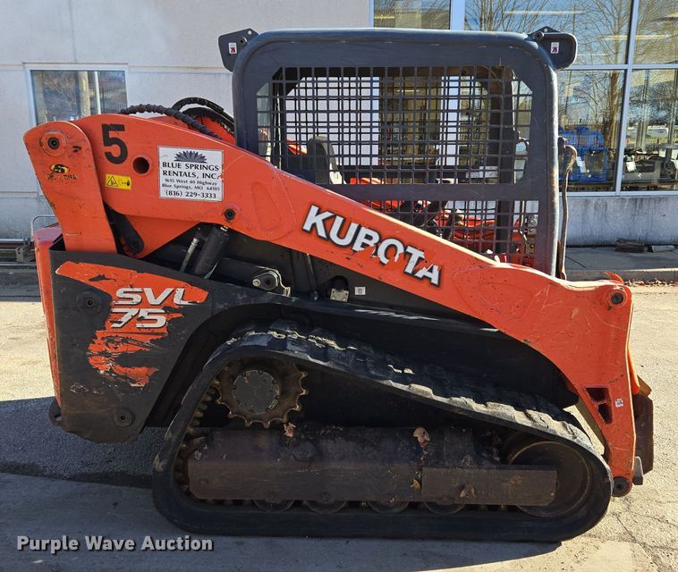 image for item EQ3857 Kubota  SVL 75-2 tracked skid steer loader