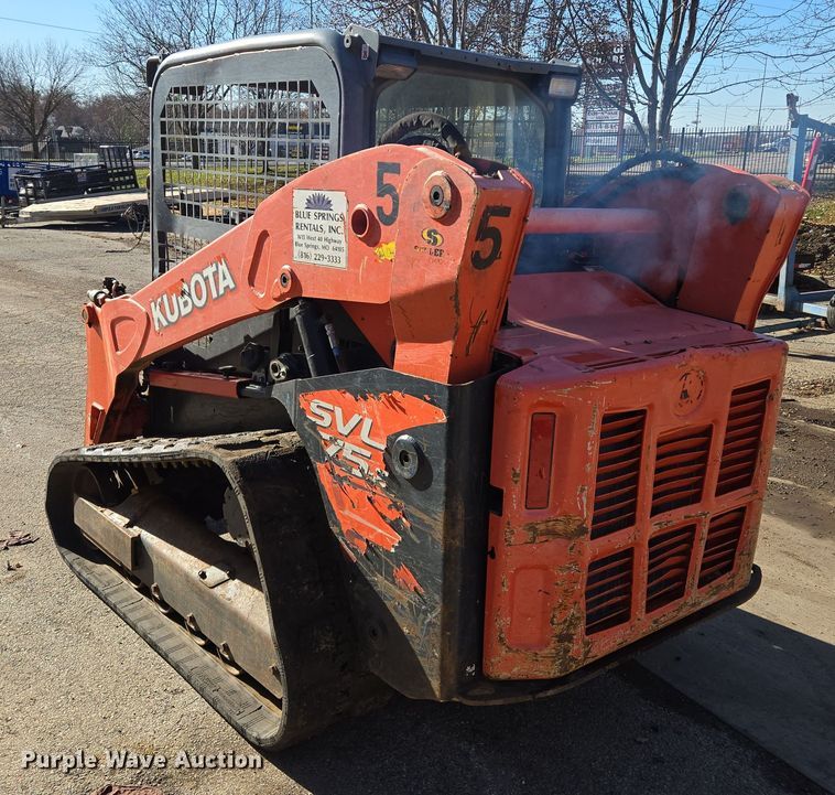 image for item EQ3857 Kubota  SVL 75-2 tracked skid steer loader