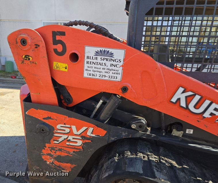 image for item EQ3857 Kubota  SVL 75-2 tracked skid steer loader