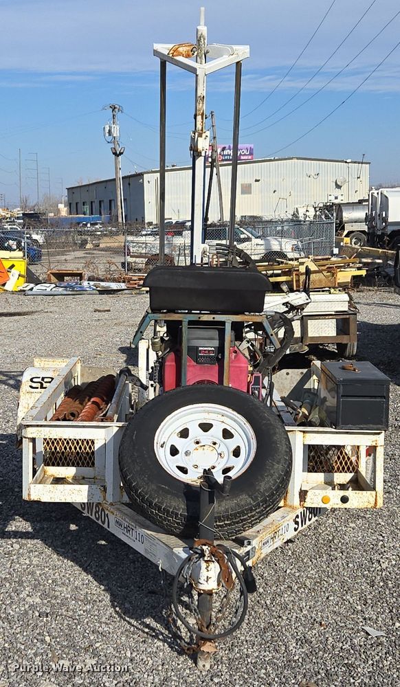 image for item EQ3882 2006 Mid-Western Machinery  HRT 110 vertical drill trailer