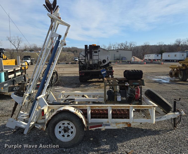 image for item EQ3882 2006 Mid-Western Machinery  HRT 110 vertical drill trailer