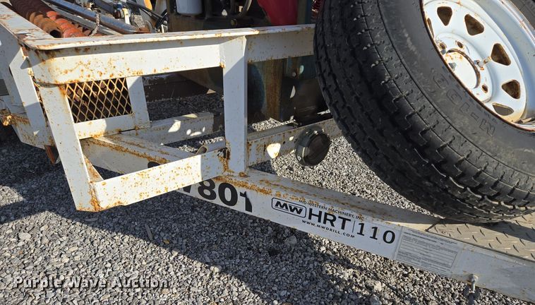 image for item EQ3882 2006 Mid-Western Machinery  HRT 110 vertical drill trailer