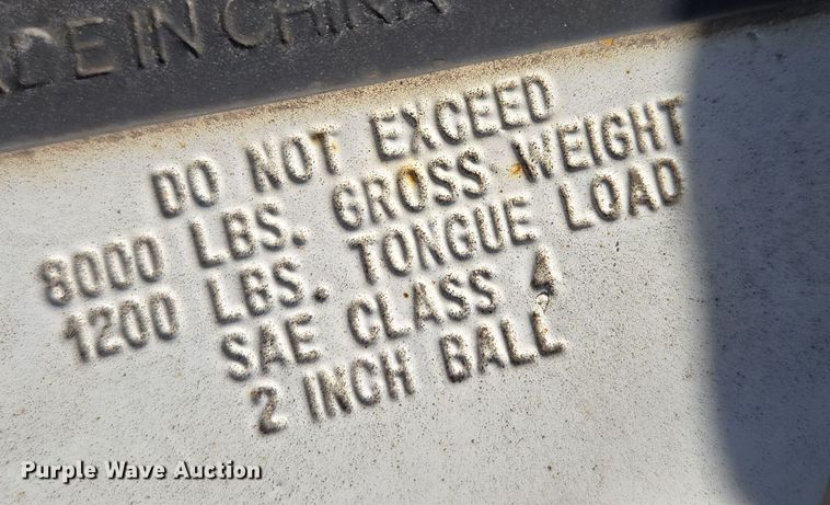 image for item EQ3882 2006 Mid-Western Machinery  HRT 110 vertical drill trailer