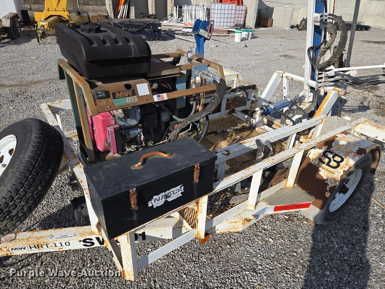 image for item EQ3882 2006 Mid-Western Machinery  HRT 110 vertical drill trailer