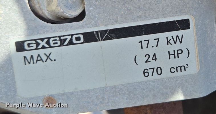 image for item EQ3882 2006 Mid-Western Machinery  HRT 110 vertical drill trailer