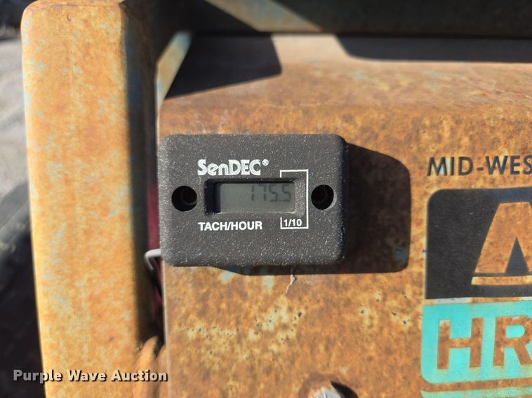 image for item EQ3882 2006 Mid-Western Machinery  HRT 110 vertical drill trailer