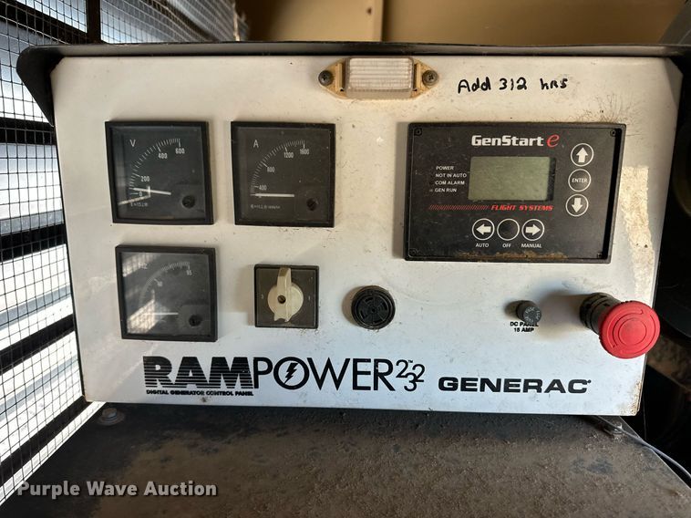 image for item ER8537 2001 Generac generator