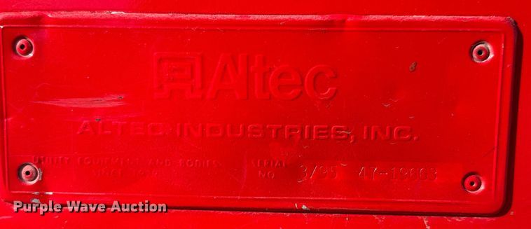 image for item LH9390 1995 Ford F800 bucket truck