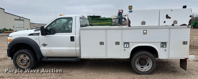 image for item LH9392 2014 Ford F550 Super Duty XL utility / service truck