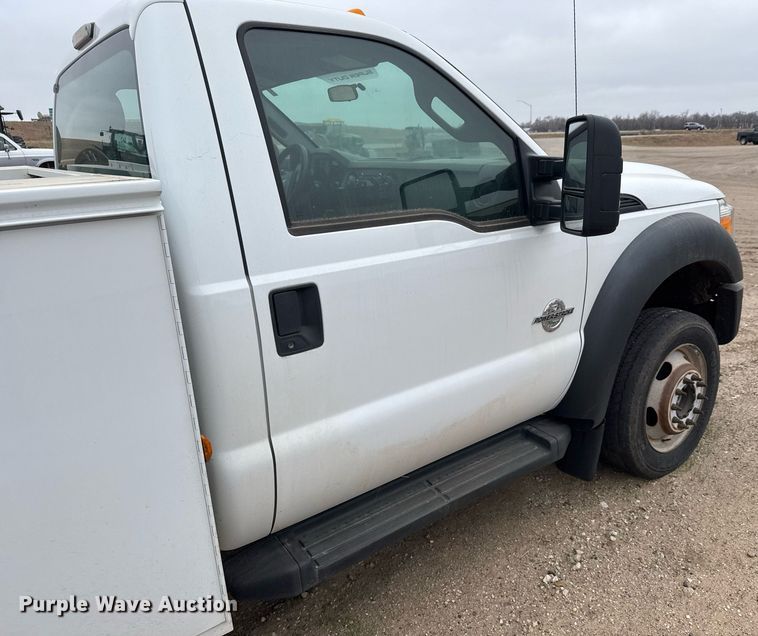 image for item LH9392 2014 Ford F550 Super Duty XL utility / service truck