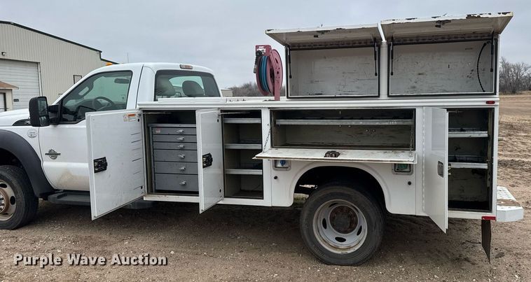 image for item LH9392 2014 Ford F550 Super Duty XL utility / service truck