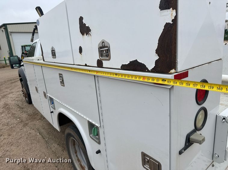 image for item LH9392 2014 Ford F550 Super Duty XL utility / service truck