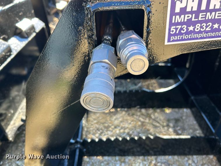 image for item NJ9620 Patriot Implements skid steer grapple bucket