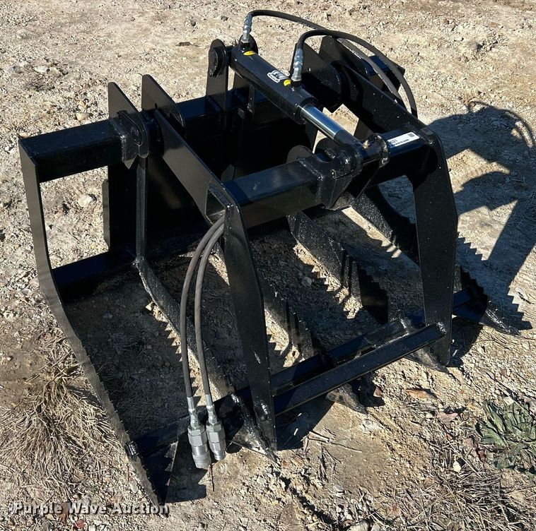 image for item NJ9621 Patriot Implements skid steer grapple bucket