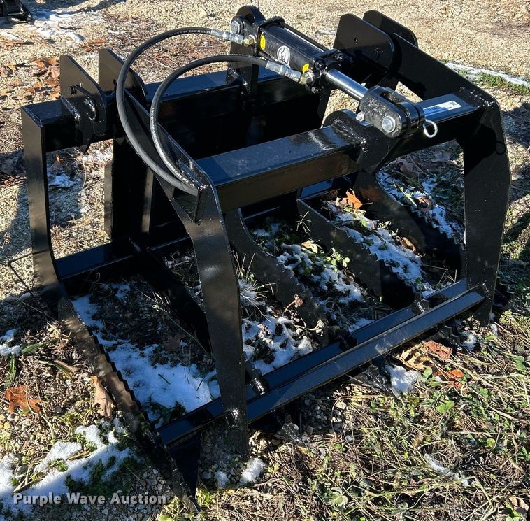 image for item NJ9624 Patriot Implements skid steer grapple bucket