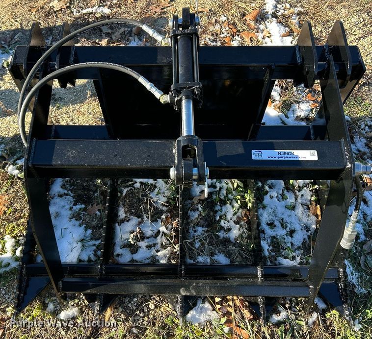 image for item NJ9624 Patriot Implements skid steer grapple bucket