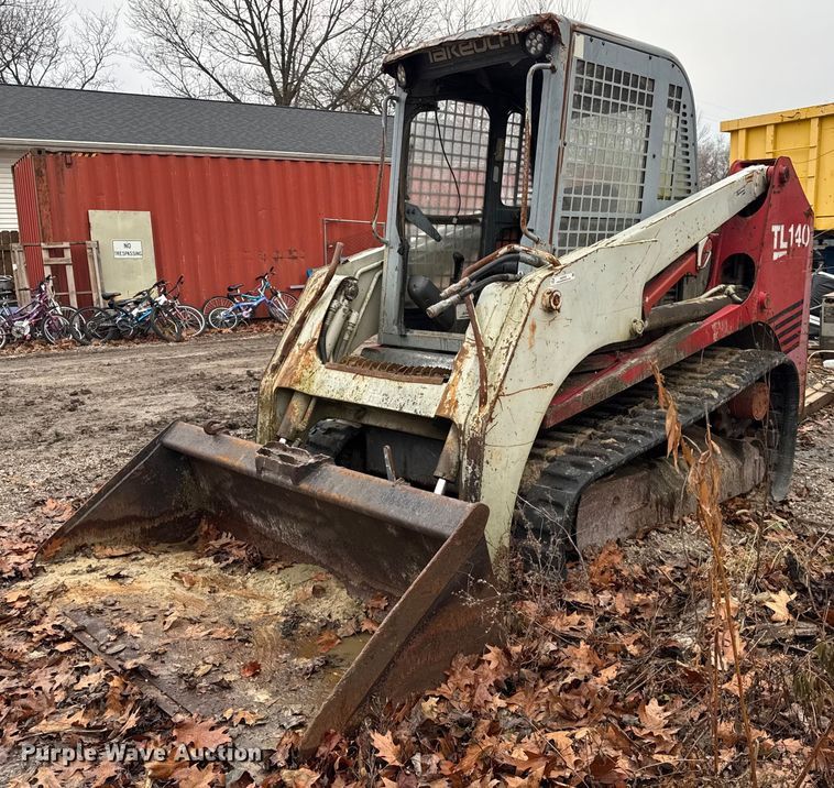 image for item OG9781 2004 Takeuchi TL140 tracked skid steer loader