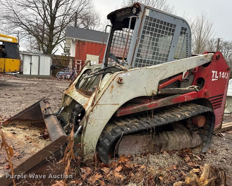 image for item OG9781 2004 Takeuchi TL140 tracked skid steer loader