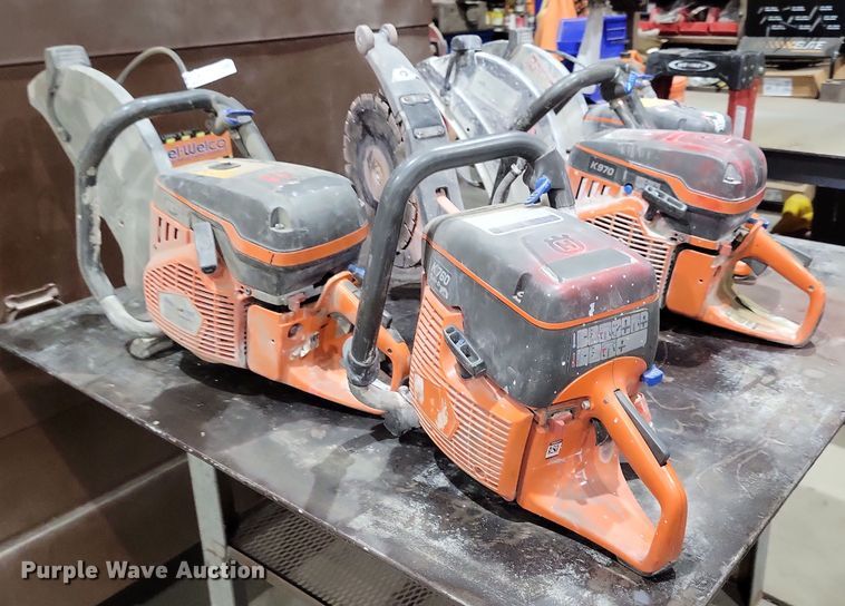 image for item OH9473 (4) Husqvarna concrete saws