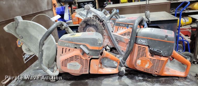 image for item OH9473 (4) Husqvarna concrete saws