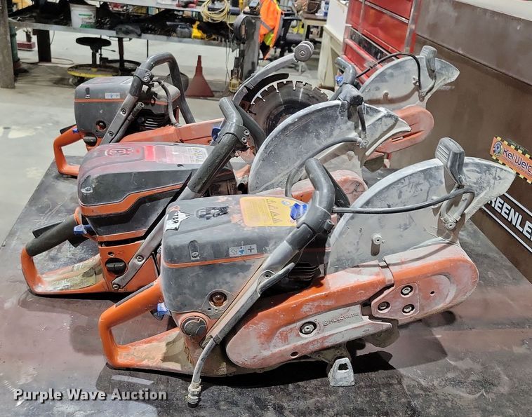 image for item OH9473 (4) Husqvarna concrete saws