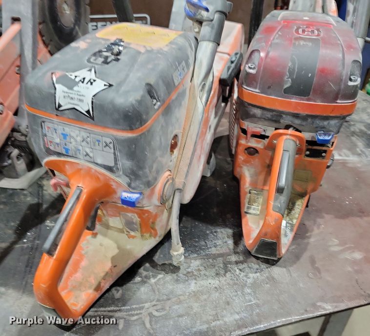 image for item OH9473 (4) Husqvarna concrete saws