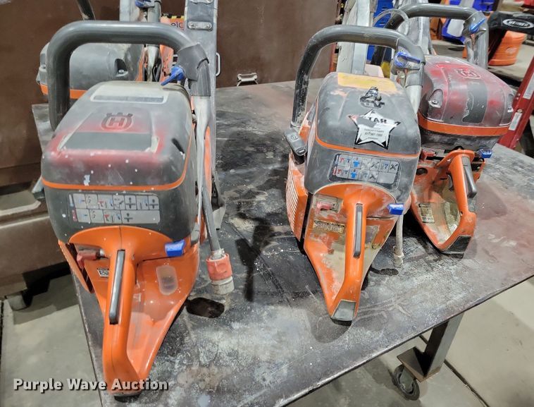 image for item OH9473 (4) Husqvarna concrete saws
