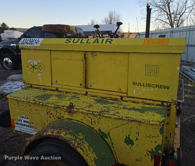 image for item YA0154 1977 Sullair 150-GP air compressor