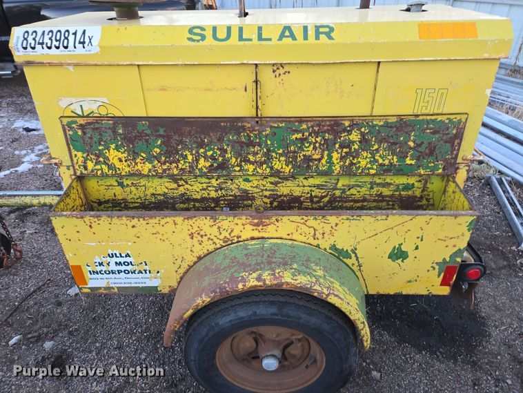image for item YA0154 1977 Sullair 150-GP air compressor