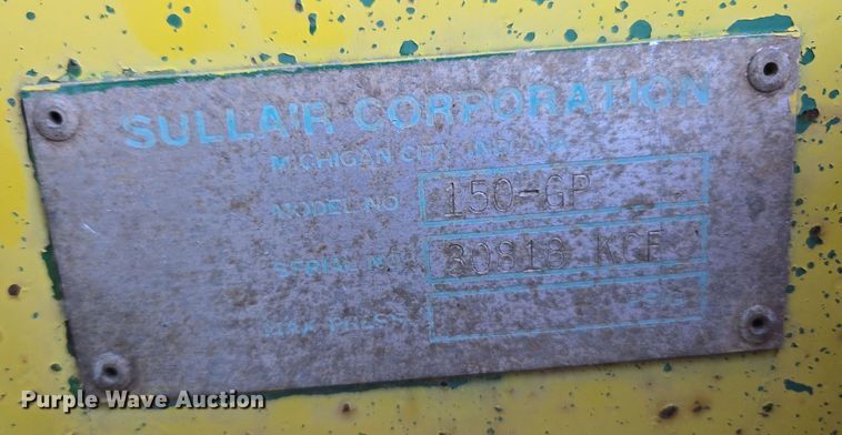 image for item YA0154 1977 Sullair 150-GP air compressor