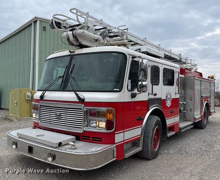image for item DM5504 2006 American LaFrance Eagle ladder fire truck