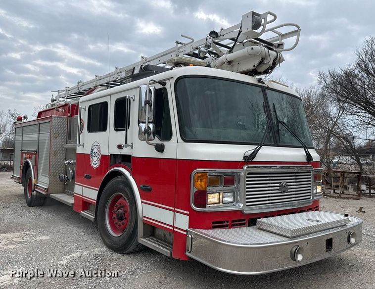 image for item DM5504 2006 American LaFrance Eagle ladder fire truck