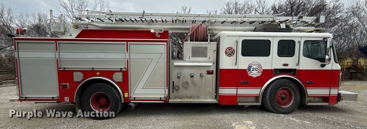 image for item DM5504 2006 American LaFrance Eagle ladder fire truck