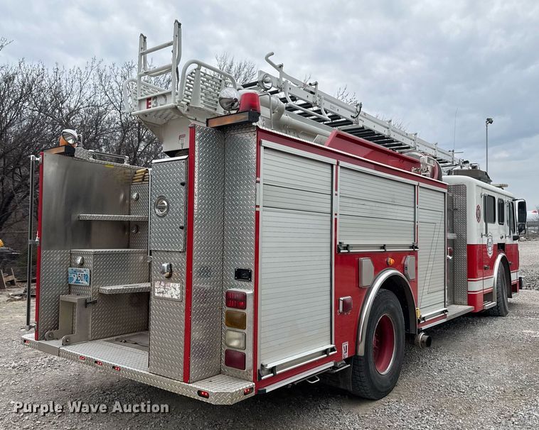 image for item DM5504 2006 American LaFrance Eagle ladder fire truck