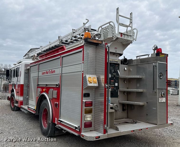 image for item DM5504 2006 American LaFrance Eagle ladder fire truck