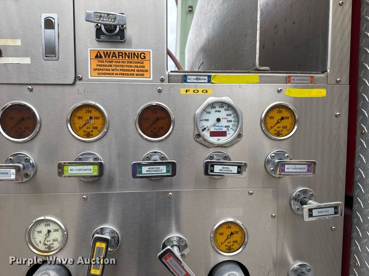 image for item DM5504 2006 American LaFrance Eagle ladder fire truck