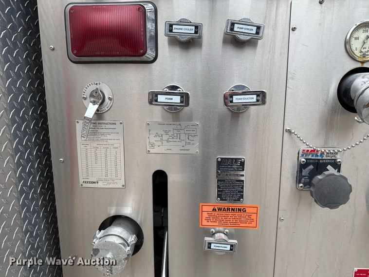 image for item DM5504 2006 American LaFrance Eagle ladder fire truck