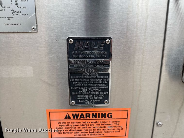 image for item DM5504 2006 American LaFrance Eagle ladder fire truck