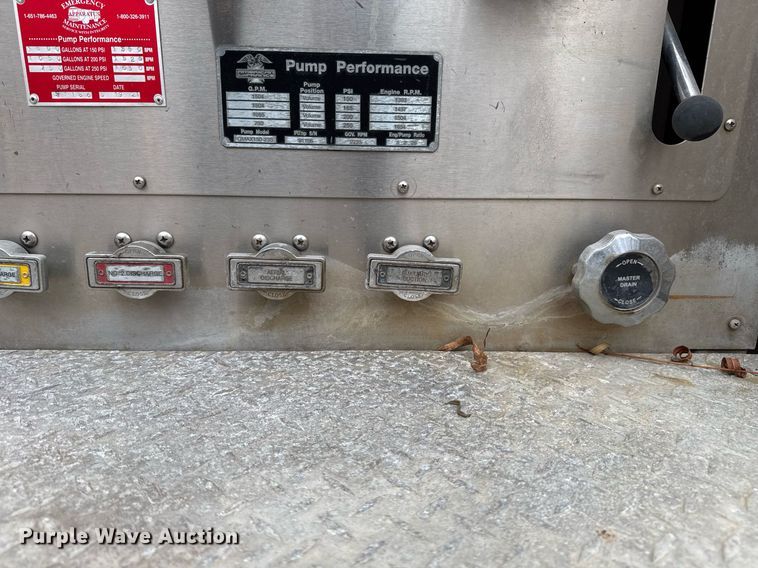 image for item DM5504 2006 American LaFrance Eagle ladder fire truck